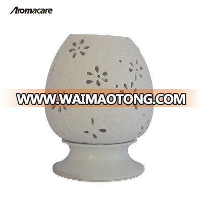 Aromacare Wholesale Incense White Ceramic Oil Burner Pipe Aroma Burner